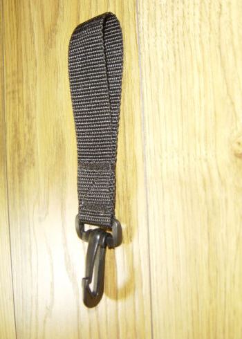 25mm wide WEBBING SECURITY, POLICE, PRISON, MILITARY NYLON SNAP HOOK 